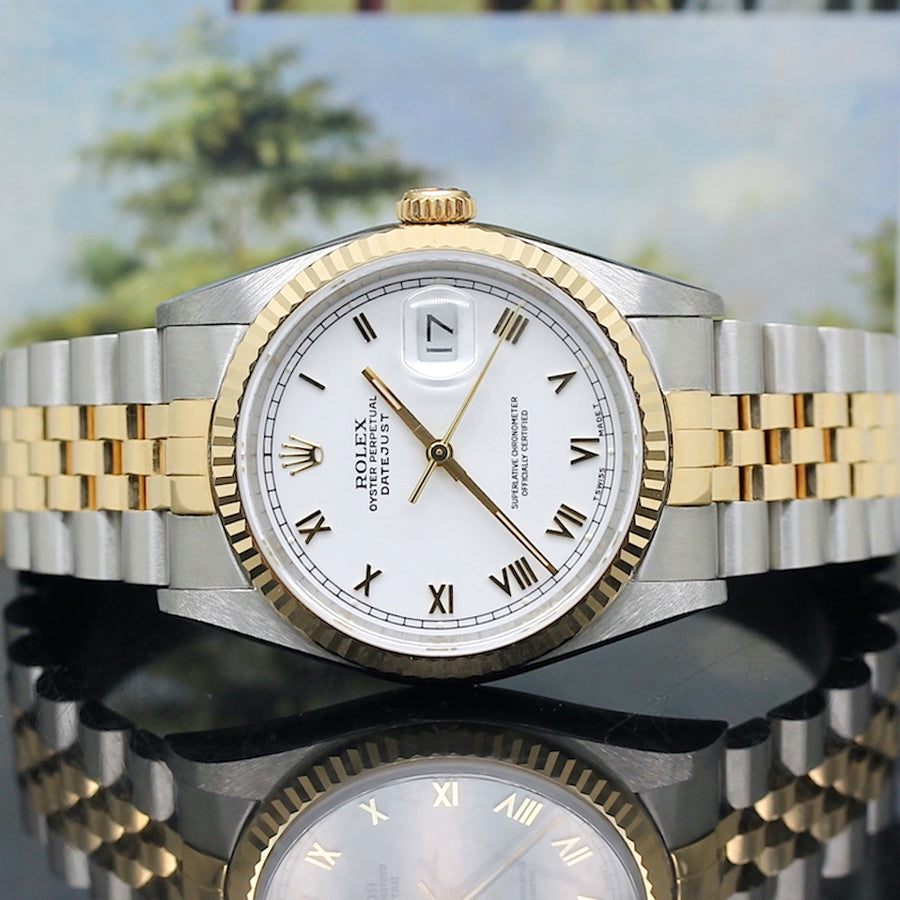 Rolex Datejust Stahl/Gold Automatik Ref: 16233