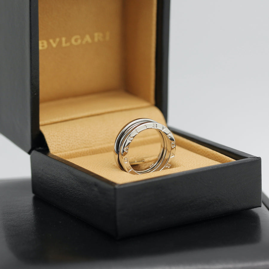 Bulgari B Zero 1 Ring –  3 Band Ring in 18KT Weißgold Gr. 53