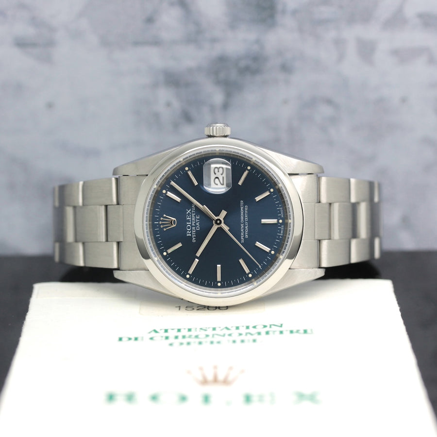 Rolex Date Stahl Automatik Ref: 15200
