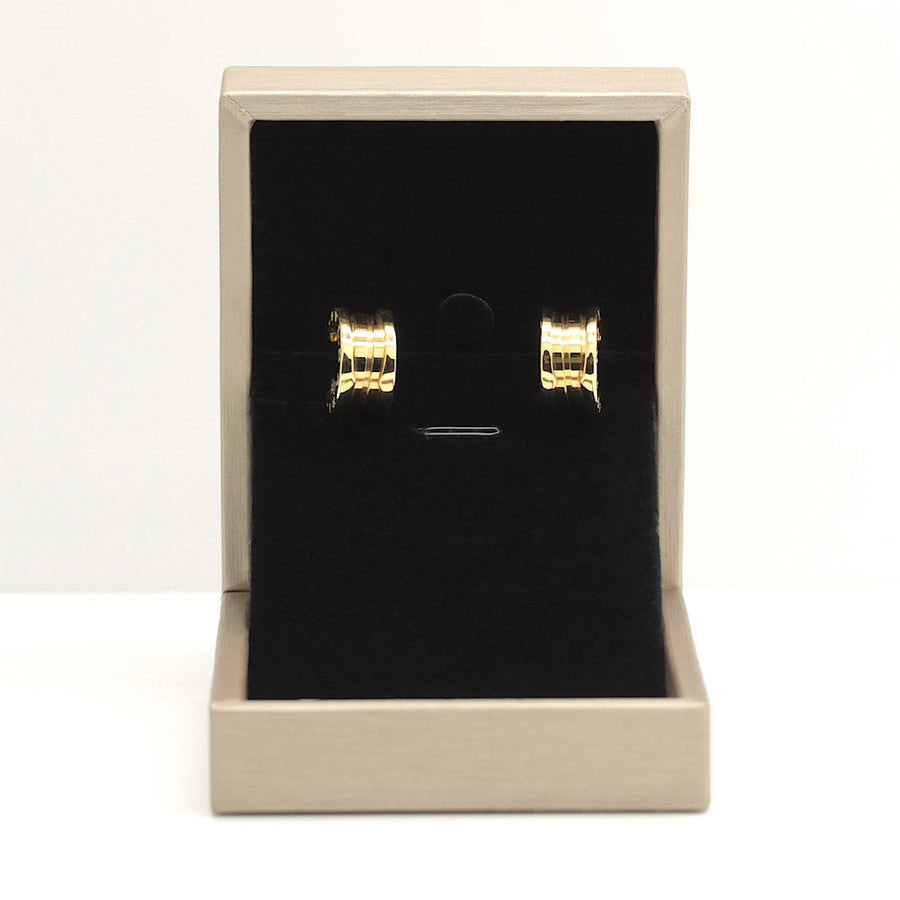 Bulgari B - Zero 1 Ohrclips - Creolen in 18KT Gold mit Bulgari Box