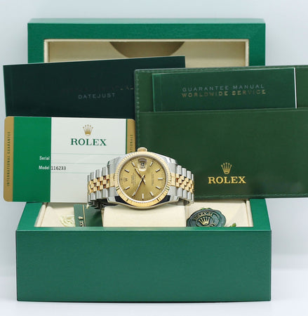 Rolex Datejust Stahl/Gold Automatik Ref: 116233