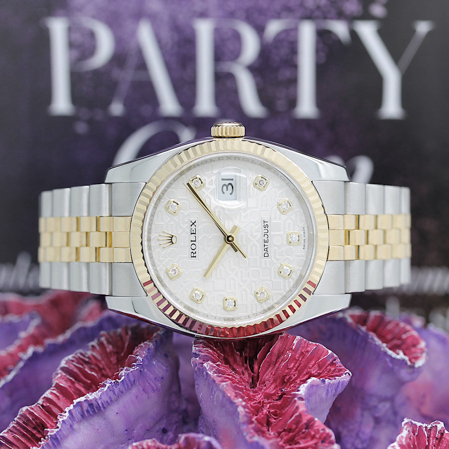 Rolex Datejust Stahl/Gold Automatik Ref: 116233