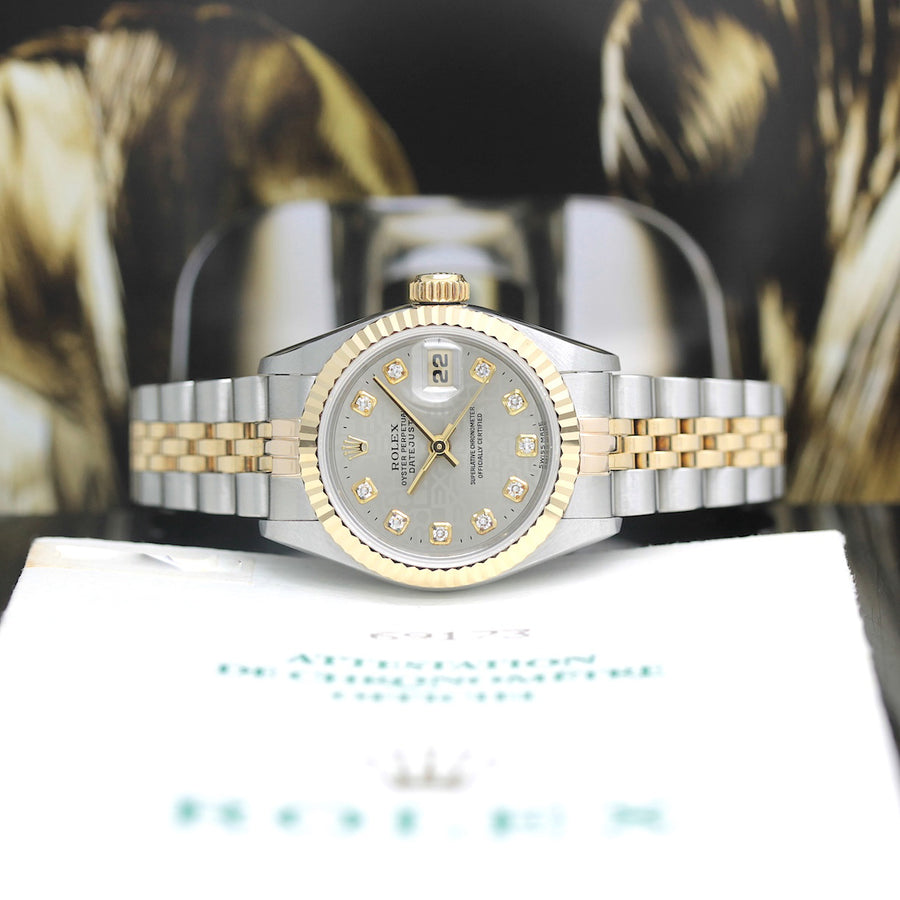 Rolex Lady Datejust Stahl/Gold Ref: 69173