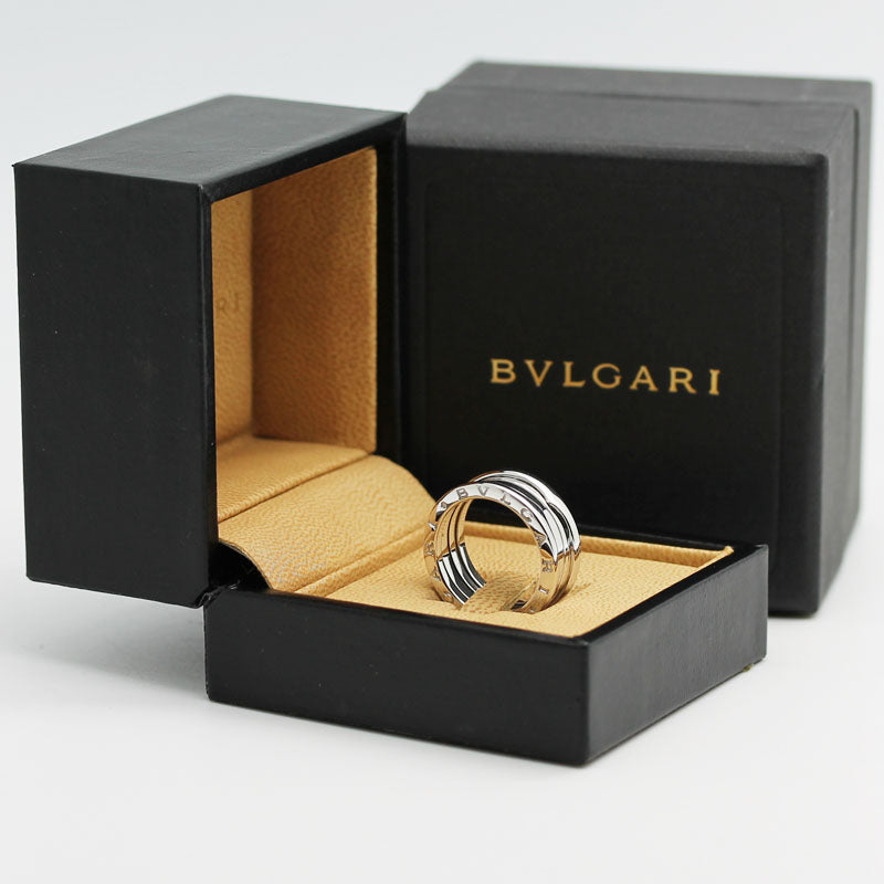 Bulgari B Zero 1 Ring – 3 Band Ring in 18KT Weißgold Gr. 61