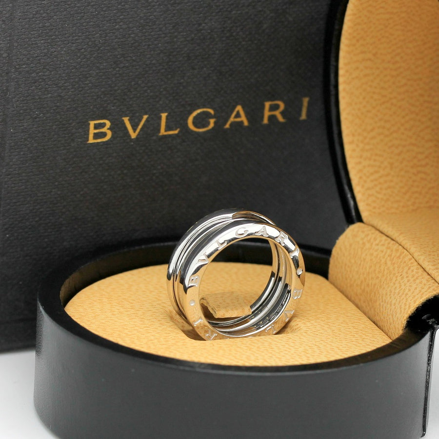 Bulgari B Zero 1 Ring –  3 Band Ring in 18KT Weißgold Gr. 54