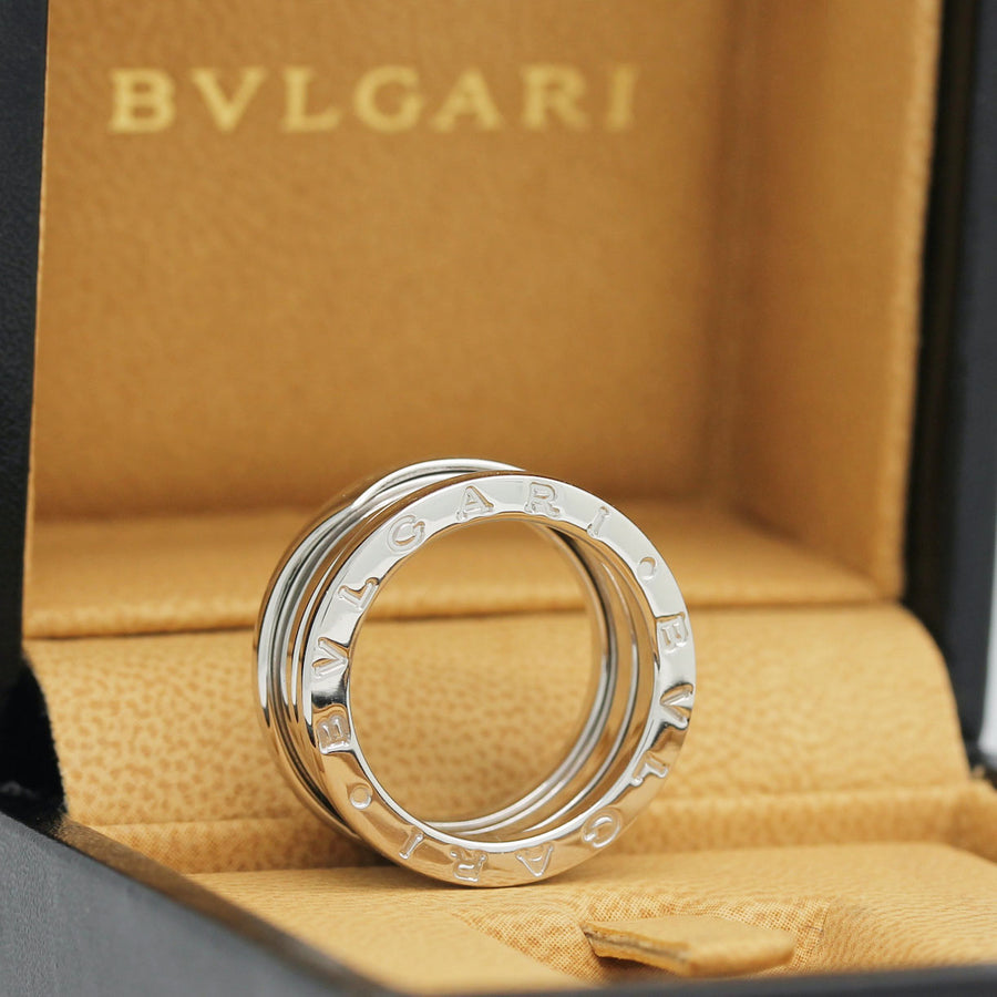Bulgari B Zero 1 Ring –  3 Band Ring in 18KT Weißgold Gr. 52