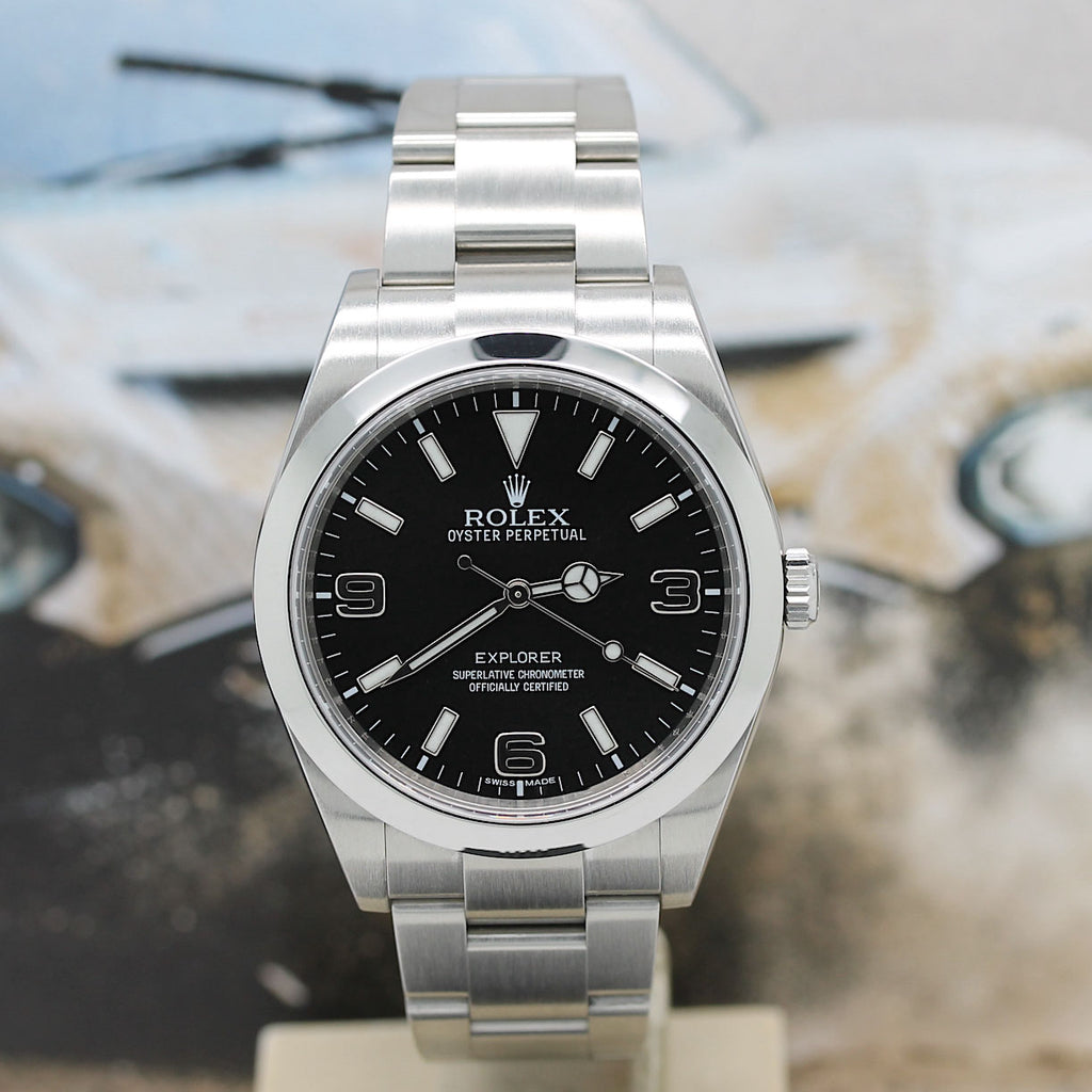Rolex Explorer I Stahl Ref: 214270