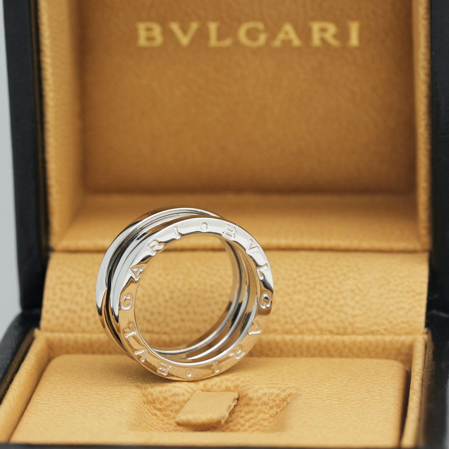 Bulgari B Zero 1 Ring –  3 Band Ring in 18KT Weißgold Gr. 53
