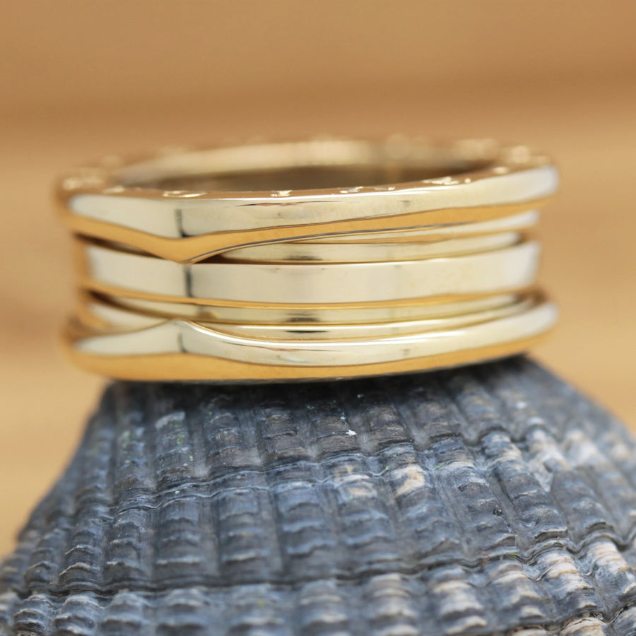 Bulgari B Zero 1 Ring – 3 Band Ring in 18KT Gold Gr. 52