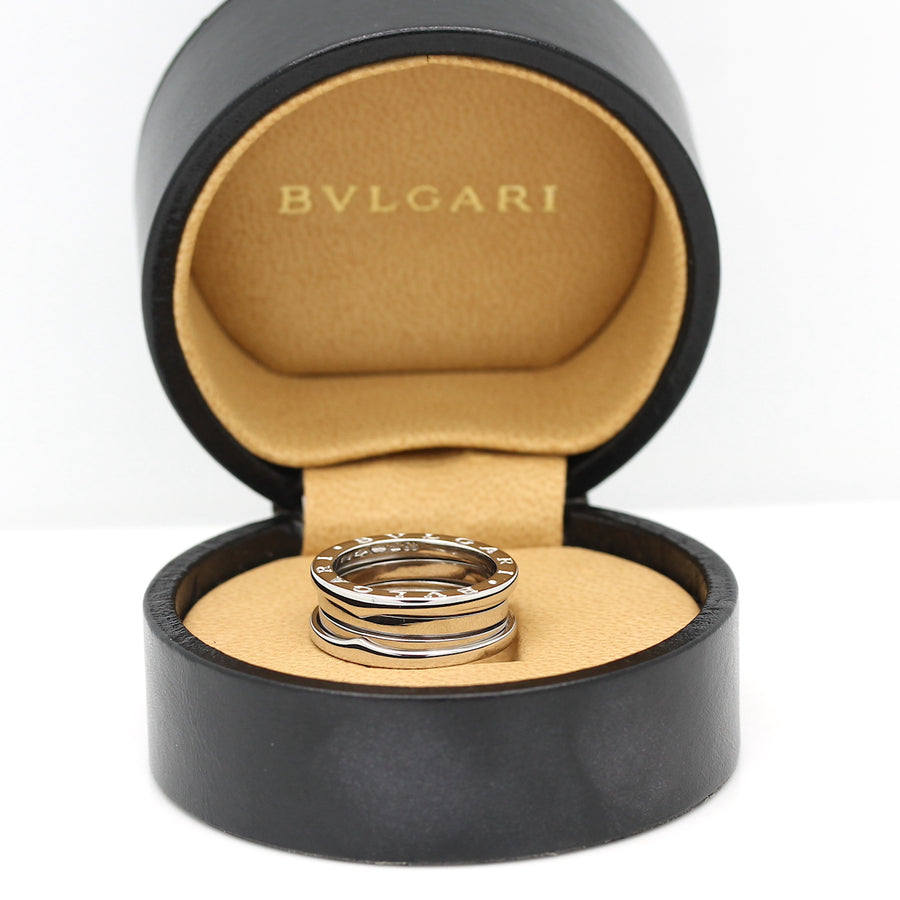 Bulgari B Zero 1 Ring – 3 Band Ring in 18KT Weißgold Gr. 56