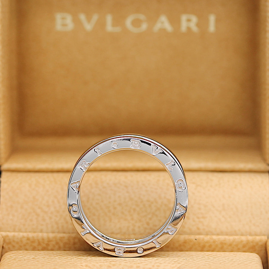 Bulgari B Zero 1 Ring –  3 Band Ring in 18KT Weißgold Gr. 55