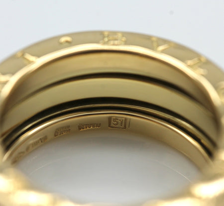 Bulgari B Zero 1 Ring – 3 Band Ring in 18KT Gold Gr. 51