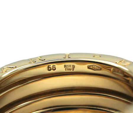 Bulgari B Zero 1 Ring – 3 Band Ring in 18KT Gold Gr. 56