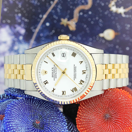 Rolex Datejust Stahl/Gold Automatik Ref: 16233