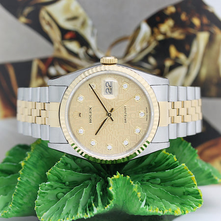 Rolex Datejust Stahl/Gold Automatik Ref: 16233