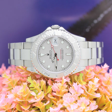 Rolex Yachtmaster Medium Stahl/Platin Ref: 168622