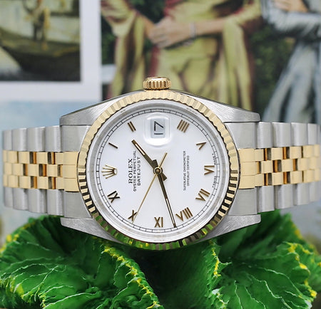 Rolex Datejust Stahl/Gold Automatik Ref: 16233