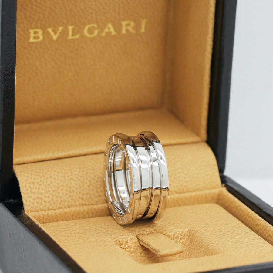 Bulgari B Zero 1 Ring –  3 Band Ring in 18KT Weißgold Gr. 52