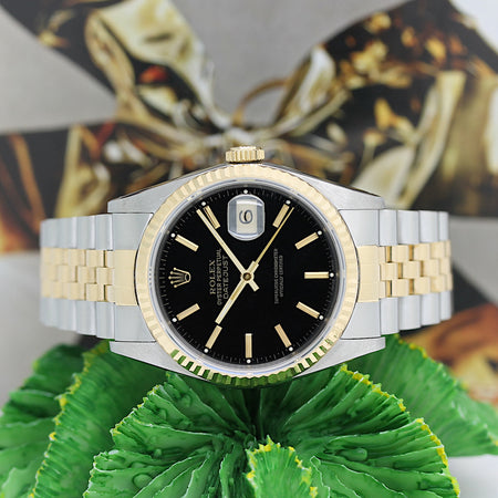 Rolex Datejust Stahl/Gold Automatik Ref: 16233