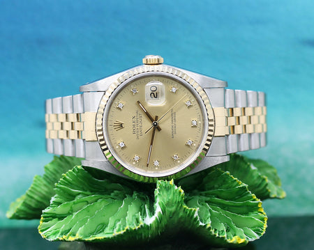 Rolex Datejust Stahl/Gold Automatik Ref: 16233