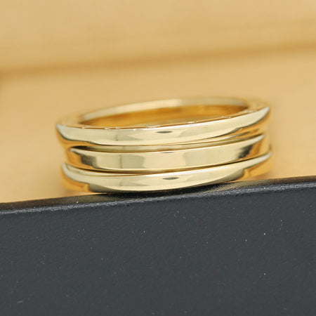 Bulgari B Zero 1 Ring – 2 Band Ring in 18KT Gold Gr. 58