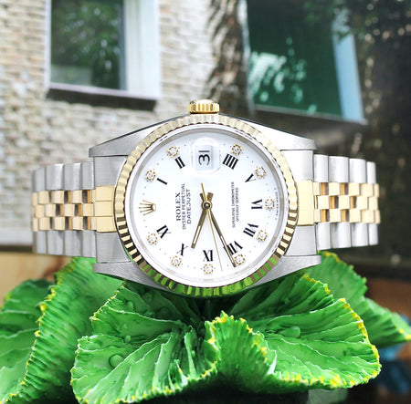 Rolex Datejust Stahl/Gold Automatik Ref: 16233