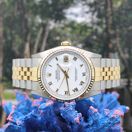 Rolex Datejust Stahl/Gold Automatik Ref: 16233