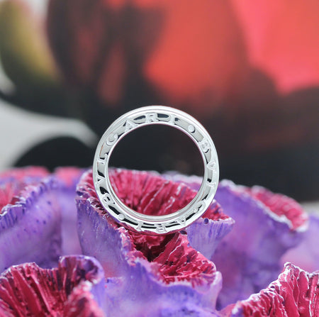 Bulgari B Zero 1 Ring –  3 Band Ring in 18KT Weißgold Gr. 52
