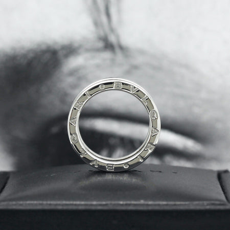 Bulgari B Zero 1 Ring –  3 Band Ring in 18KT Weißgold Gr. 53