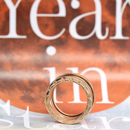 Bulgari B Zero 1 Ring – 4 Band Ring in 18KT Rosegold Gr. 58