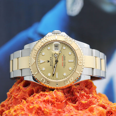 Rolex Yachtmaster Medium Stahl/Gold Ref: 168623