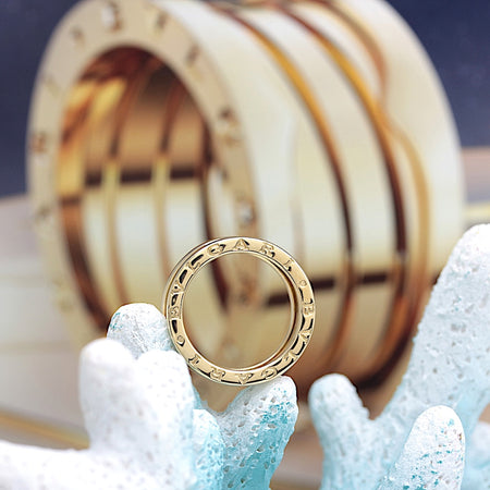 Bulgari B - Zero 1 Ring - 3 Band in 18KT Gelbgold - Gr. 56 mit Bulgari Box