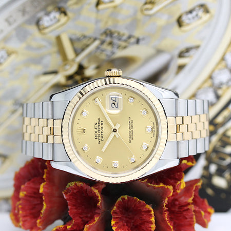 Rolex Datejust Stahl/Gold Automatik Ref: 116233