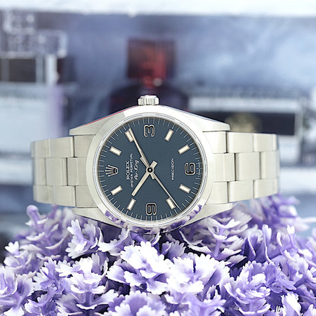 Rolex Air King Stahl Automatik Ref: 14010 mit Rolex Box von 1997