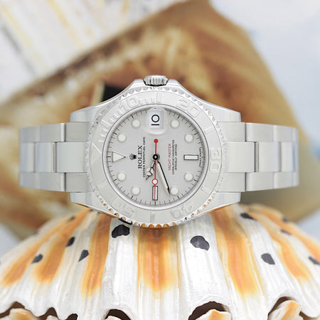 Rolex Yachtmaster Medium Stahl/Platin Ref: 168622