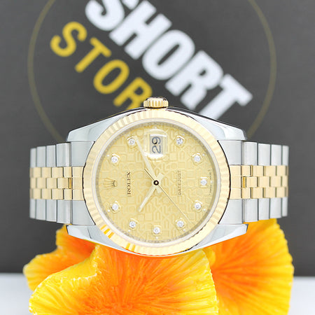 Rolex Datejust Stahl/Gold Automatik Ref: 116233