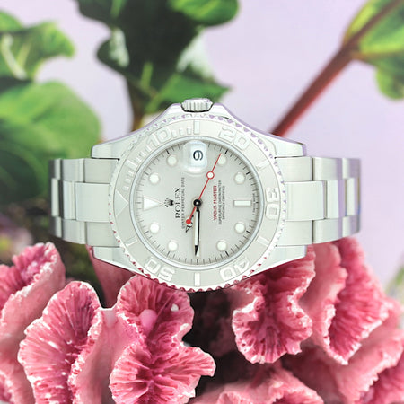 Rolex Yachtmaster Medium Stahl/Platin Ref: 168622