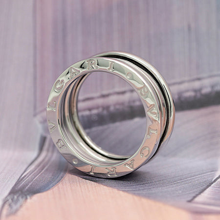 Bulgari B Zero 1 Ring –  3 Band Ring in 18KT Weißgold Gr. 54