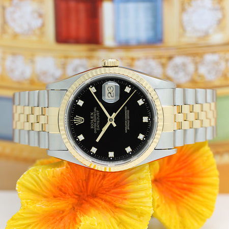 Rolex Datejust Stahl/Gold Automatik Ref: 16233