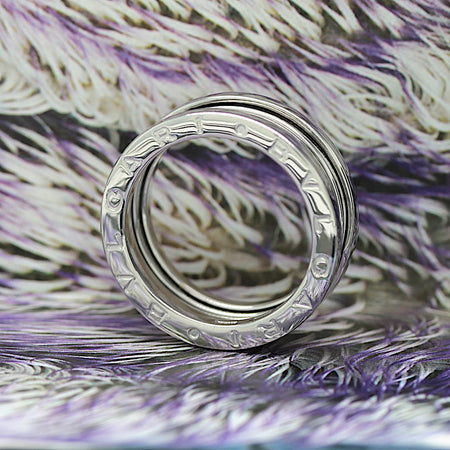 Bulgari B Zero 1 Ring –  3 Band Ring in 18KT Weißgold Gr. 55