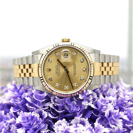 Rolex Datejust Stahl/Gold Automatik Ref: 16233