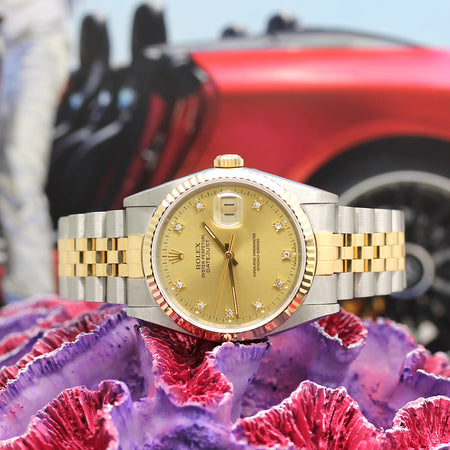 Rolex Datejust Stahl/Gold Automatik Ref: 16233