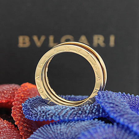 Bulgari B Zero 1 Ring – 3 Band Ring in 18KT Gold Gr. 57