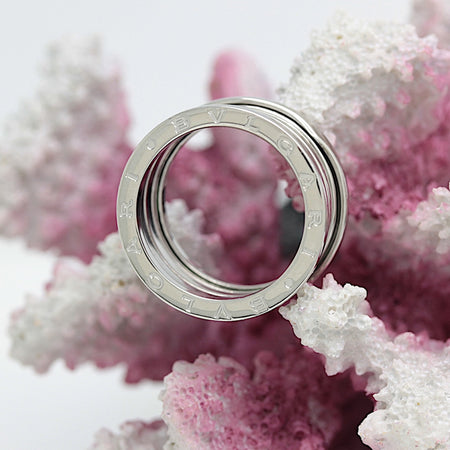 Bulgari B Zero 1 Ring – 4 Band Ring in 18KT Weißgold Gr. 60