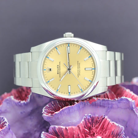 Rolex Oyster Perpetual Stahl Automatik Ref: 114200