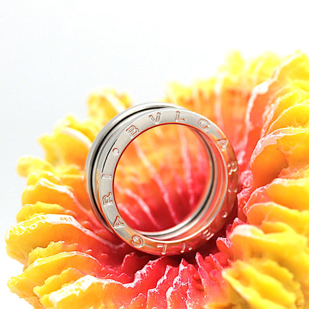 Bulgari B Zero 1 Ring – 3 Band Ring in 18KT Weißgold Gr. 58