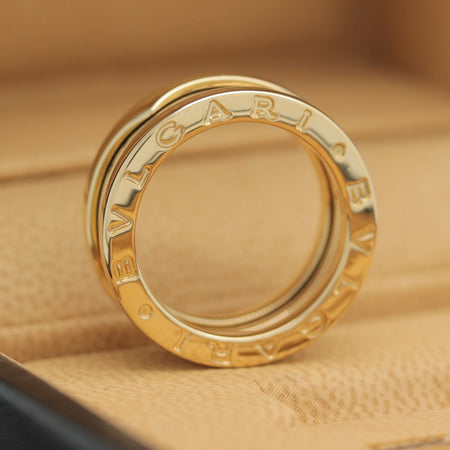 Bulgari B Zero 1 Ring – 2 Band Ring in 18KT Gold Gr. 49