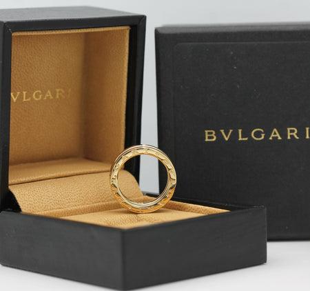 Bulgari B Zero 1 Ring – 3 Band Ring in 18KT Gold Gr. 51