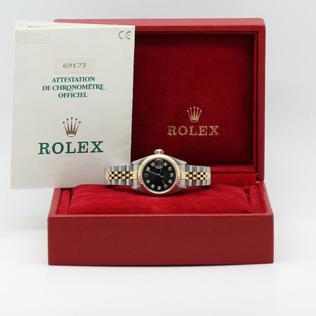 Rolex Lady Datejust Stahl/Gold Automatik Ref: 69173