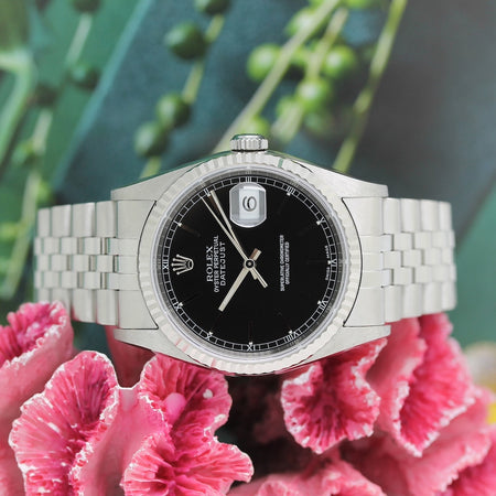 Datejust Stahl Weißgold Automatik Ref: 16234